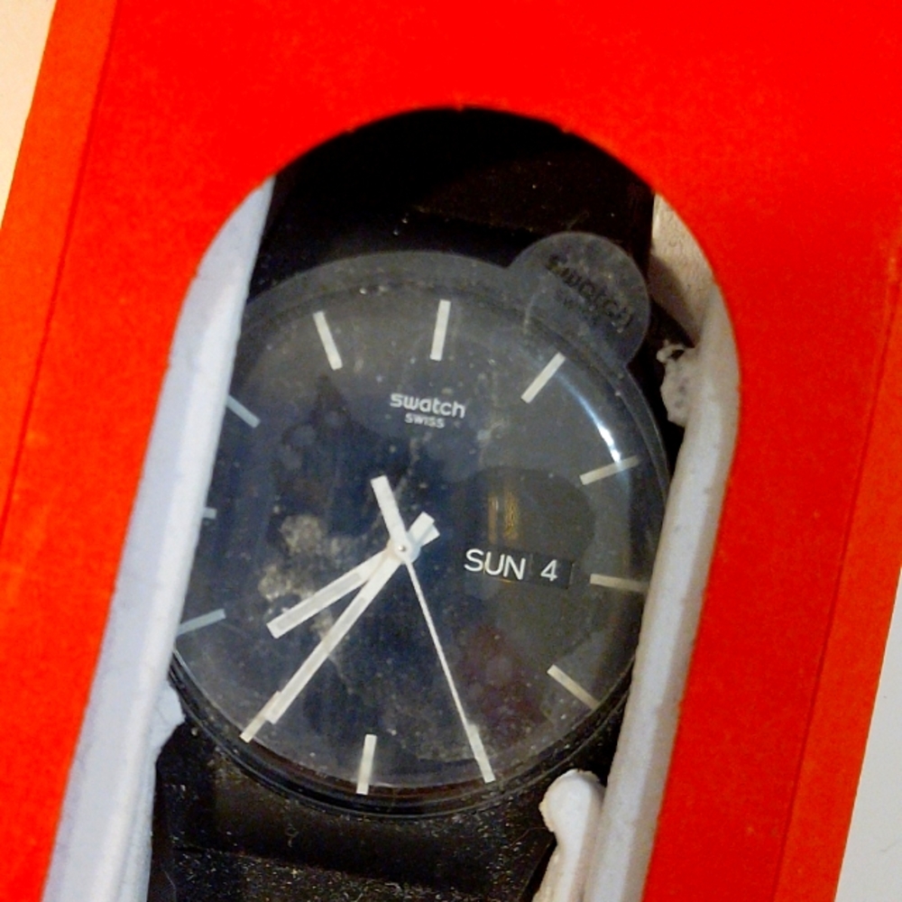 Watch Swatch mono black classic unopened - Picture 4 of 4